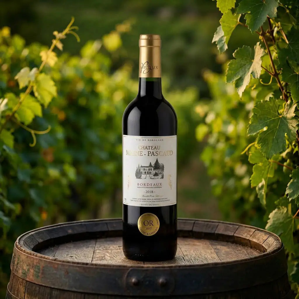 Bordeaux 2018 vin fra Château maine-pascaud