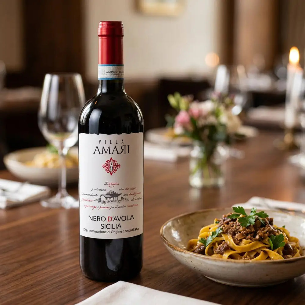 Villa Amari, Nero d’Avola Sicilia DOC 2024 Rødvin