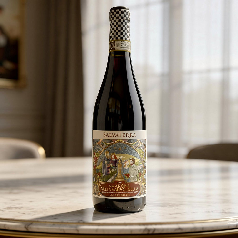Rødvins flaske - Salvaterra, Amarone della Valpolicella Classico Riserva DOCG 2017